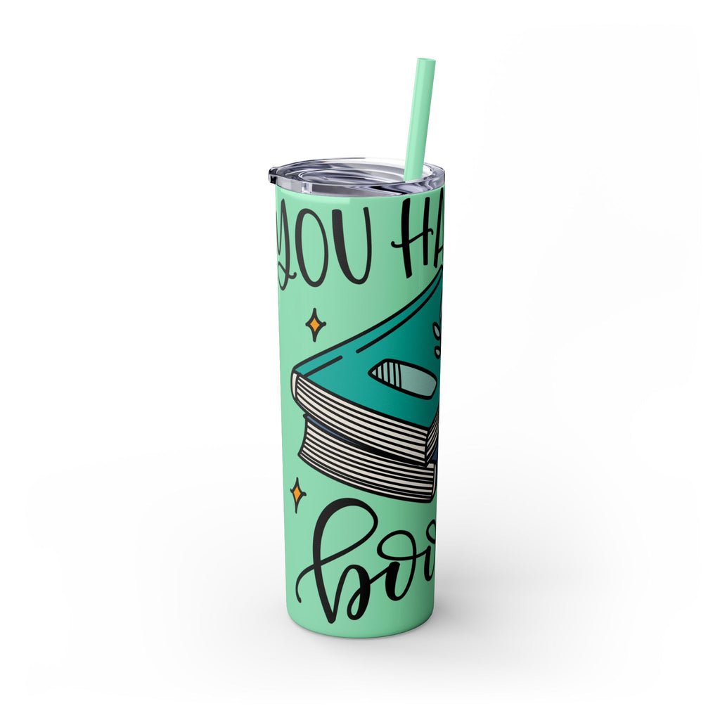 Potion of Pages Skinny Tumbler