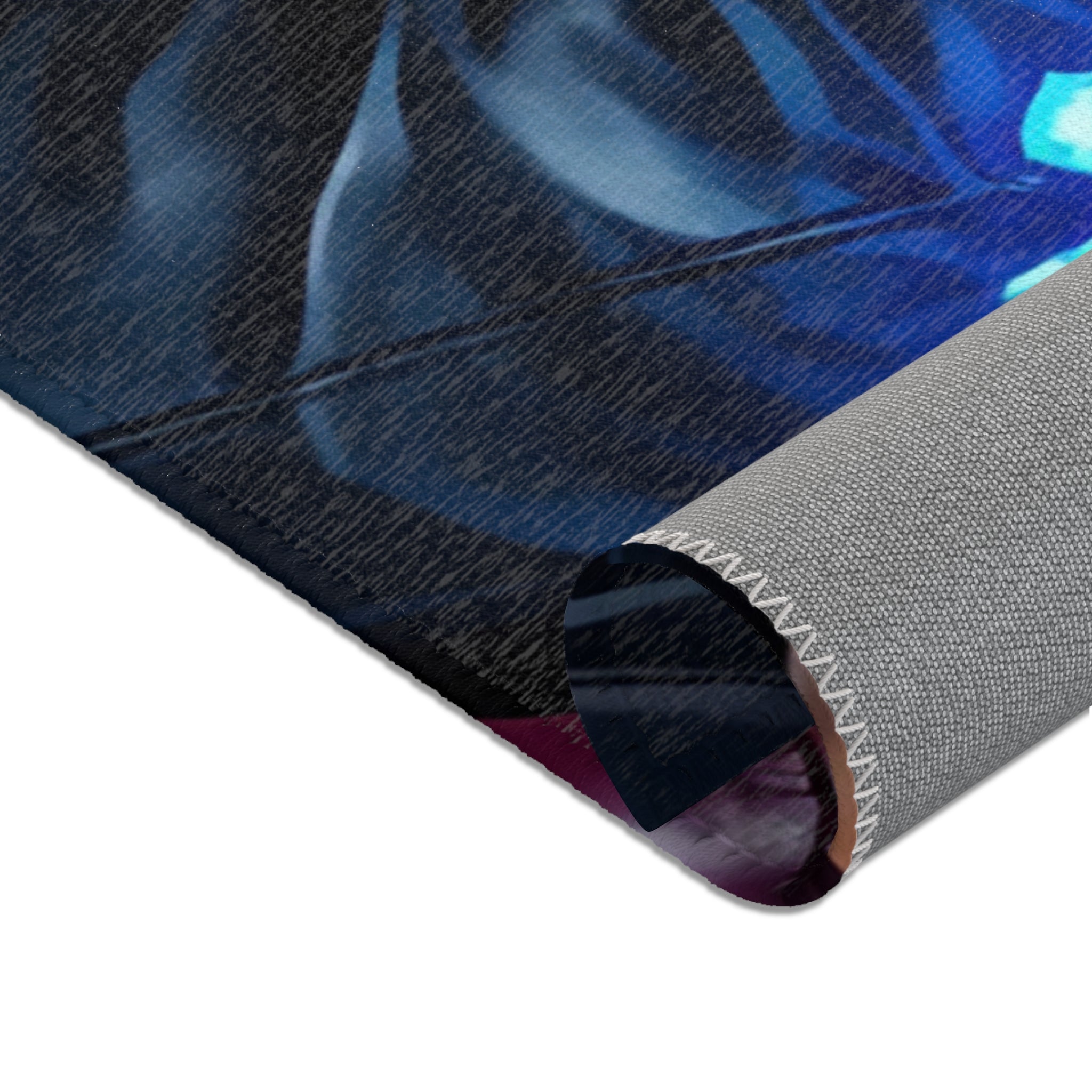 Redhead & Silver-Haired Lovers with Blue Skull Motif