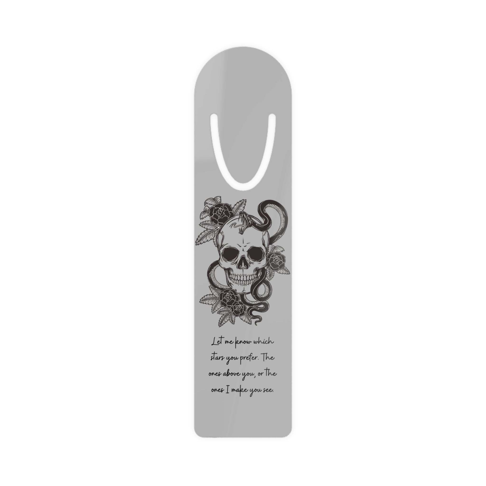 Skull & Snake Bookmark