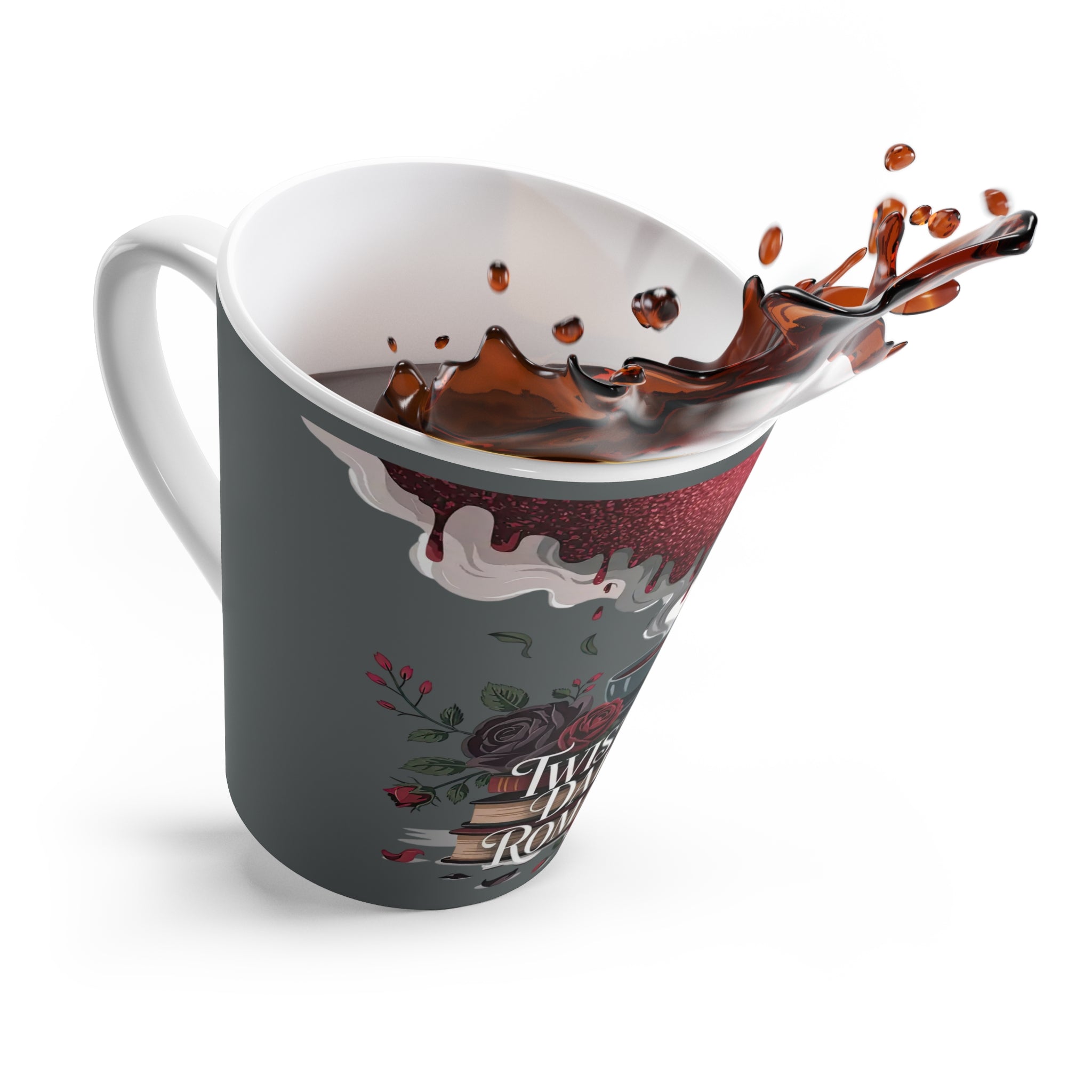 “Obsidian Bloom Mug”