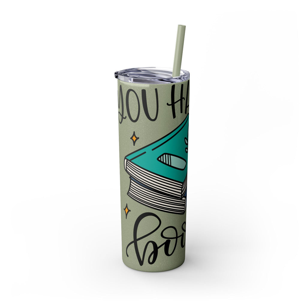 Potion of Pages Skinny Tumbler