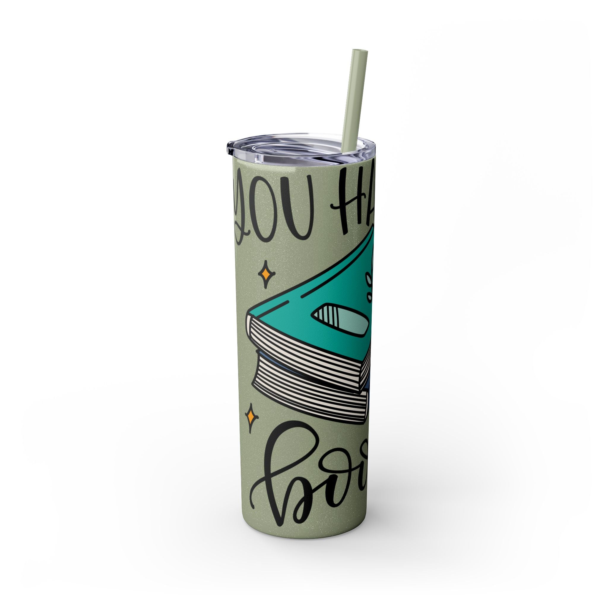 Potion of Pages Skinny Tumbler