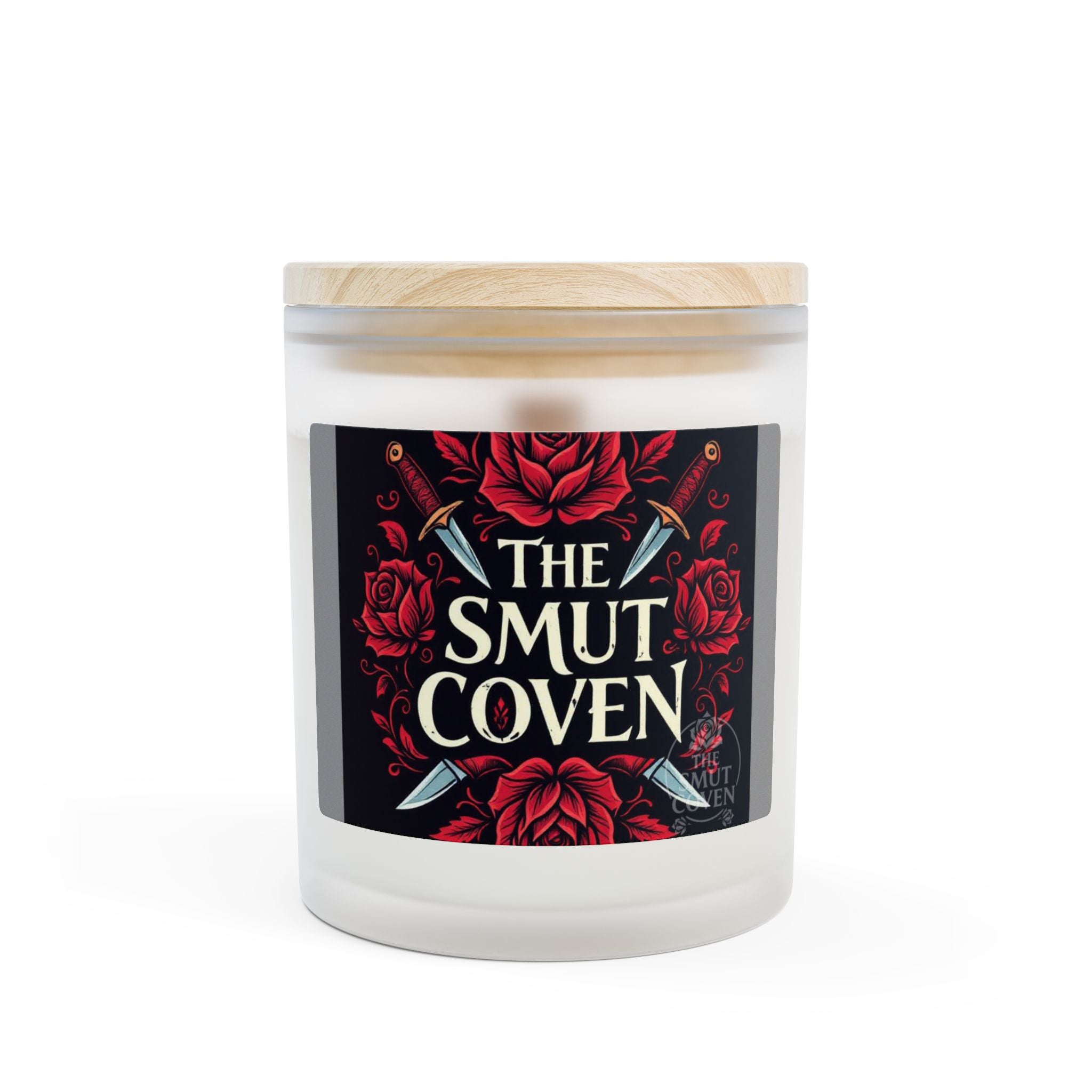 The Smut Coven Frosted Glass Candle