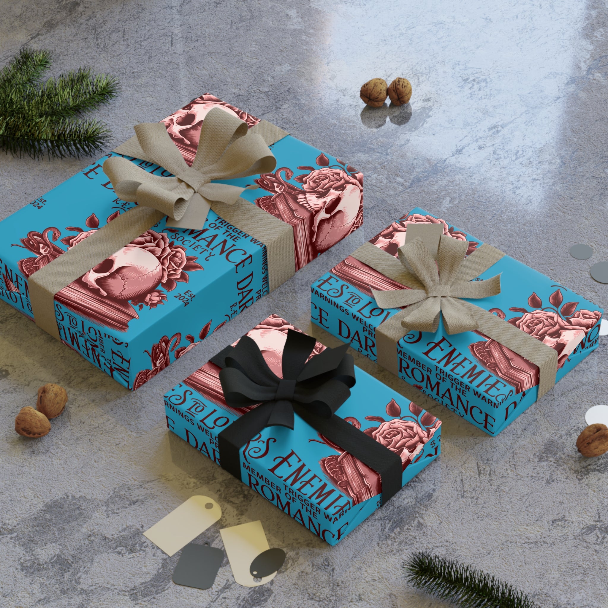 Gift Wrapping Paper Rolls, 1pc