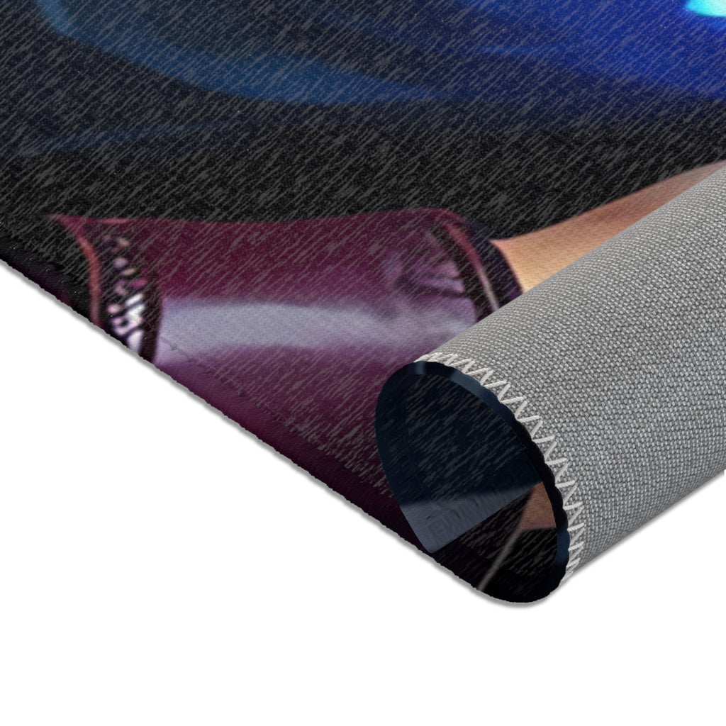 Redhead & Silver-Haired Lovers with Blue Skull Motif