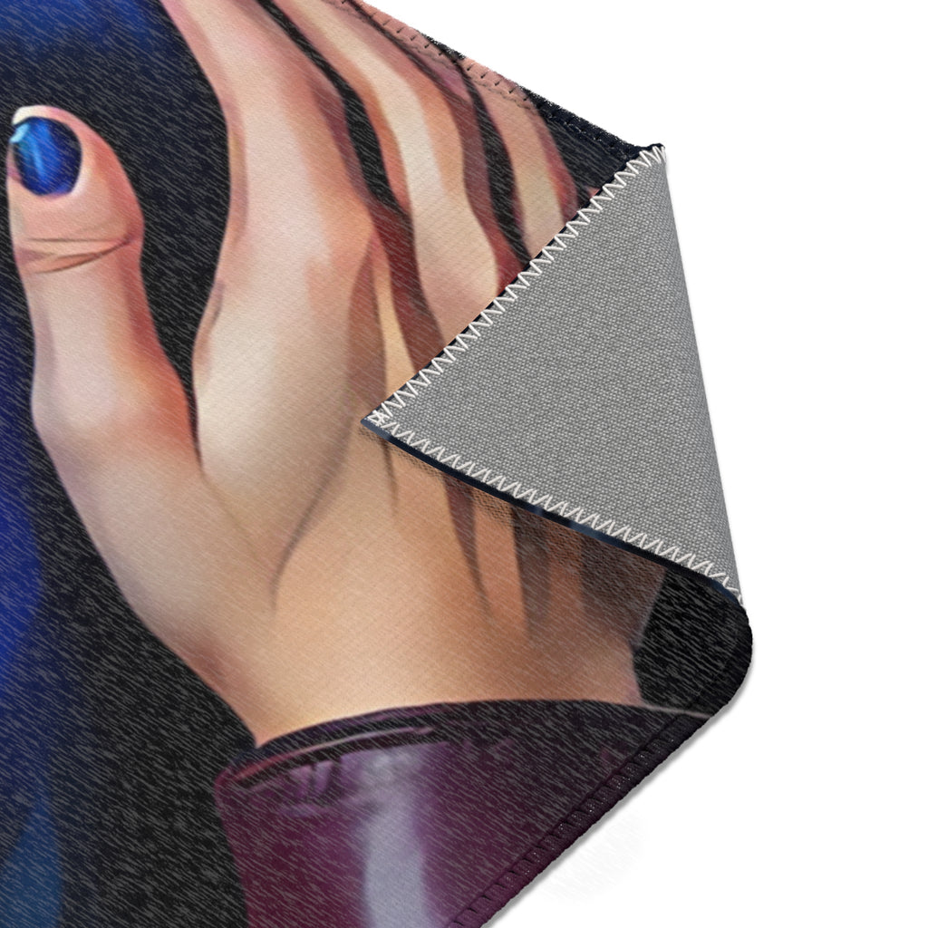 Redhead & Silver-Haired Lovers with Blue Skull Motif