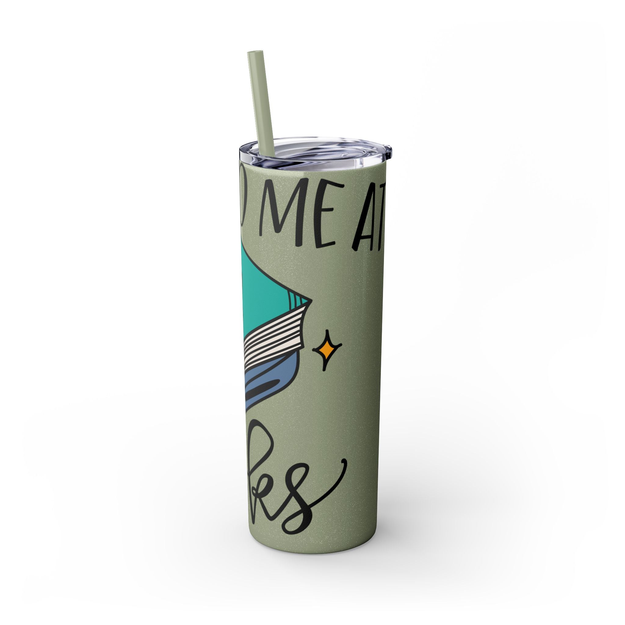 Potion of Pages Skinny Tumbler