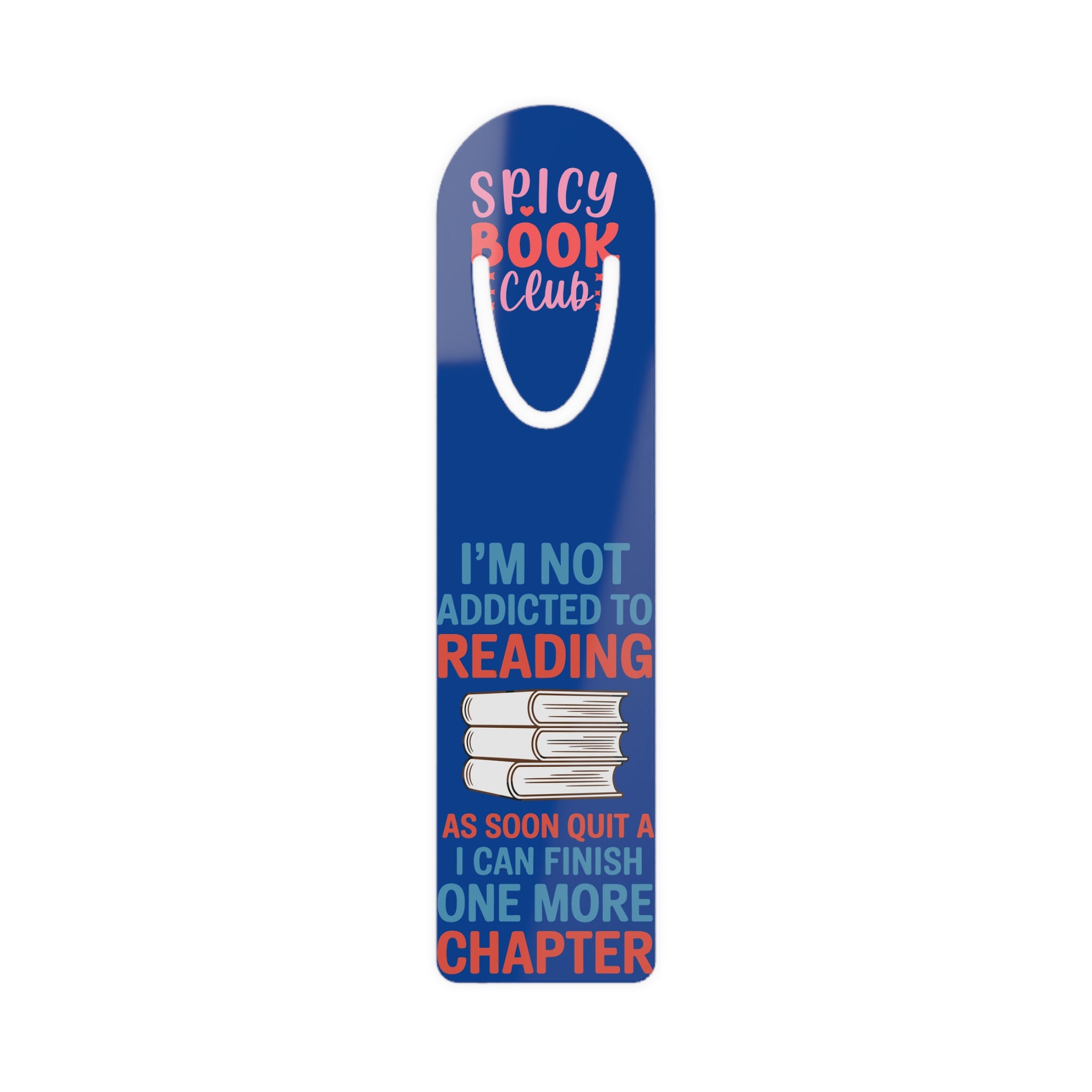 Spicy Book Club Bookmark
