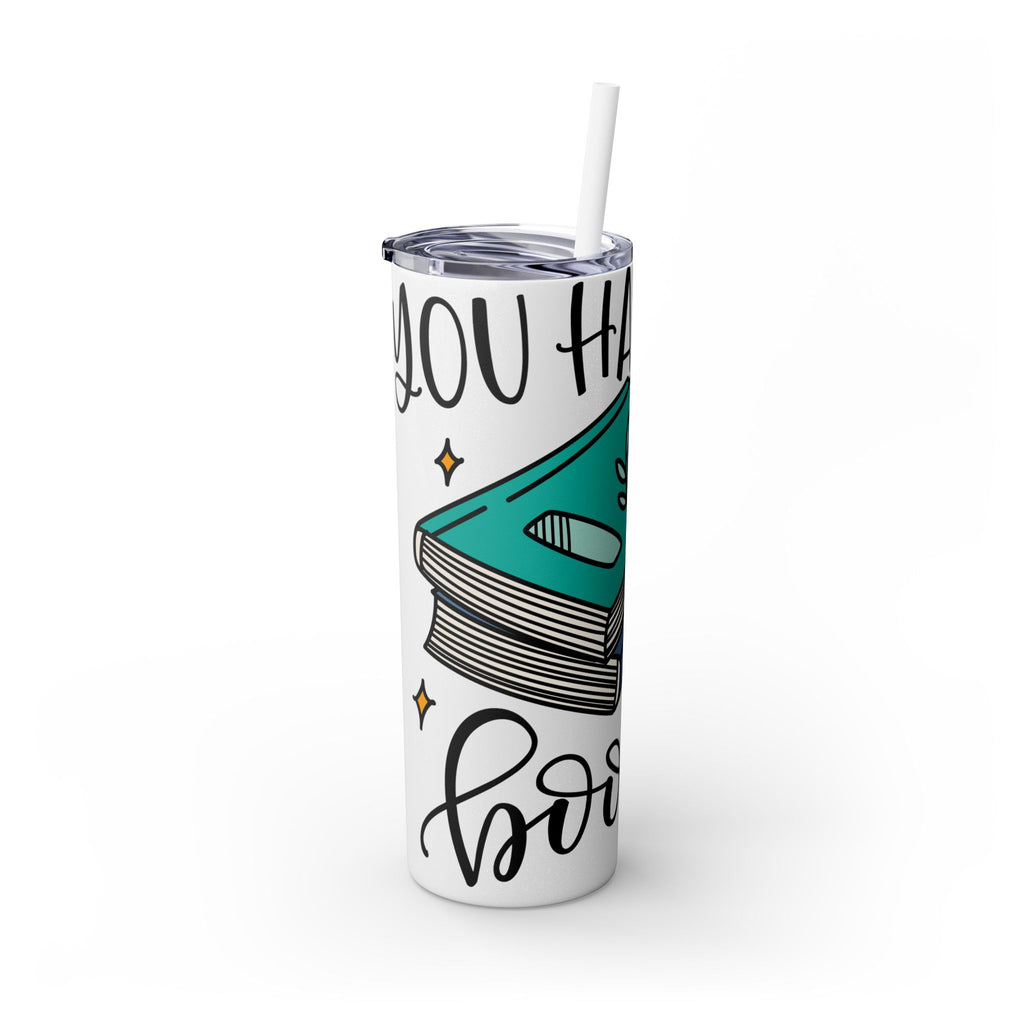 Potion of Pages Skinny Tumbler