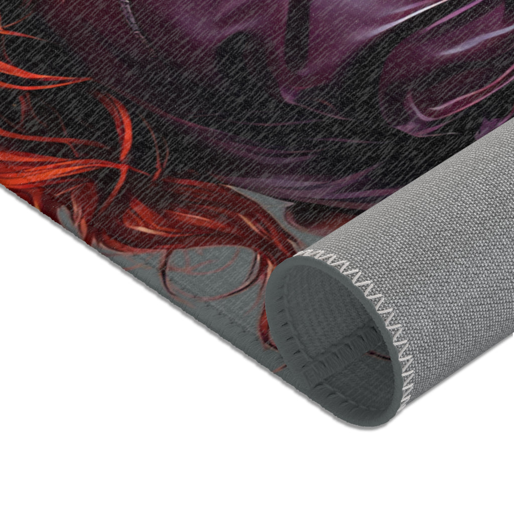 Redhead & Silver-Haired Lovers with Blue Skull Motif