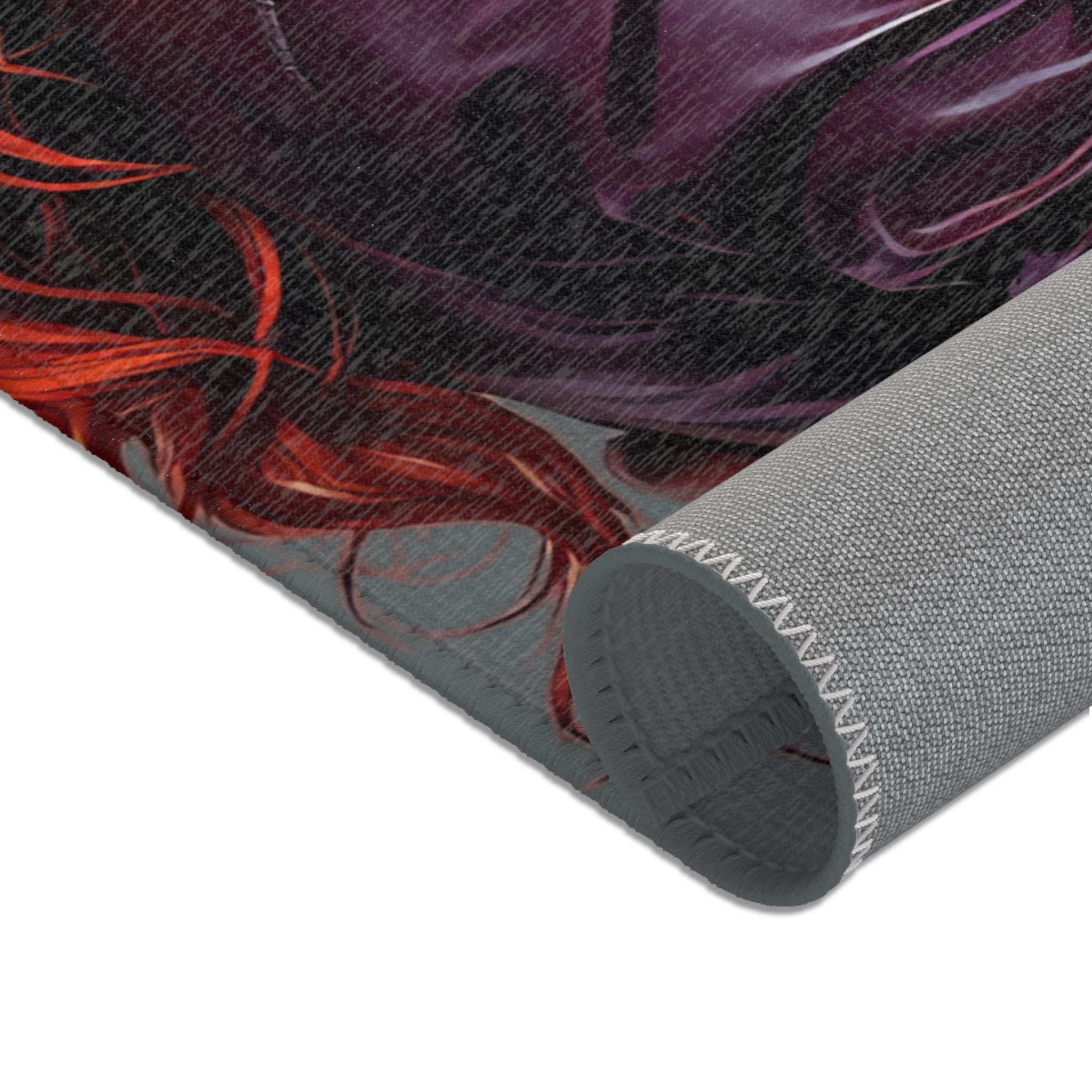 Redhead & Silver-Haired Lovers with Blue Skull Motif